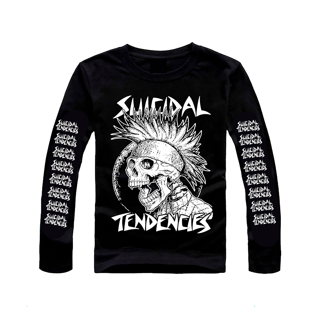 Camiseta Suicidal Tendencies Still cyco manga longa punk hardcore