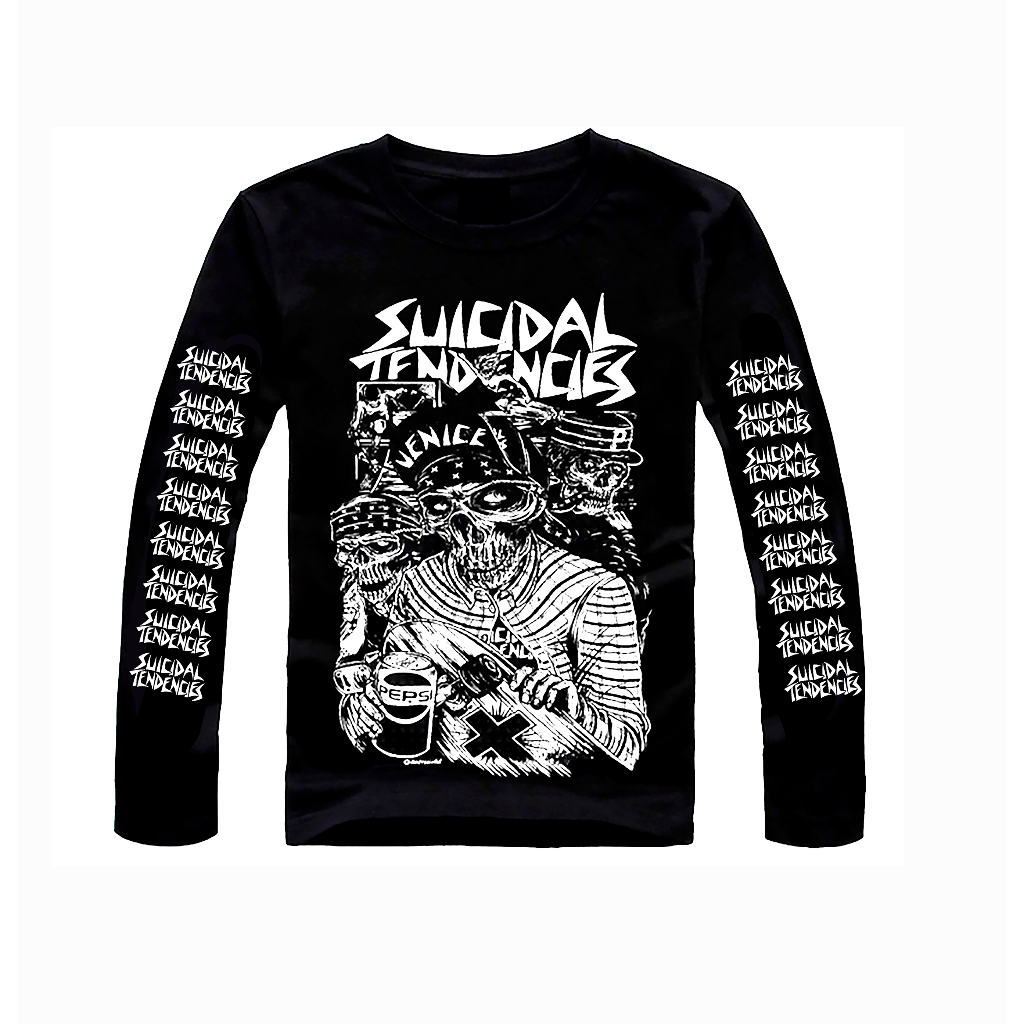 Camiseta Suicidal Tendencies Venice Manga Longa. Hardcore punk