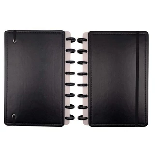 Caderno Universitário Medio 16*21,5CM 1 Matéria Com 80 Folhas Pautadas Capa Dura Espiral Várias Cores