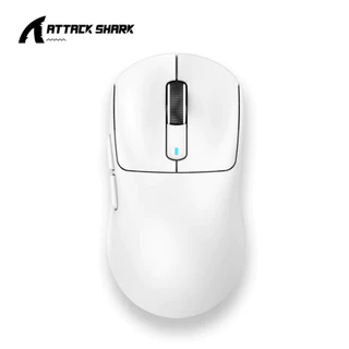 Mouse Gamer X3 Attack Shark Sem fio + fitas antiderrapantes
