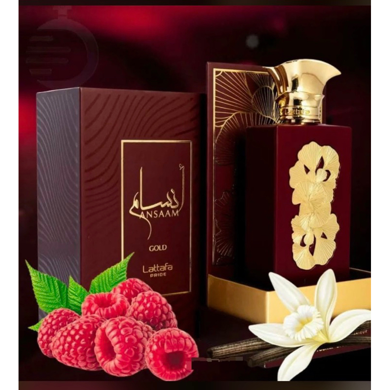 Lattafa Ansaam Gold Eau de Parfum Feminino 100ml I 100% Original | Shopee  Brasil