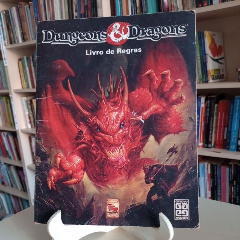 Dungeons and dragons - Livro de Regra RPG | Shopee Brasil