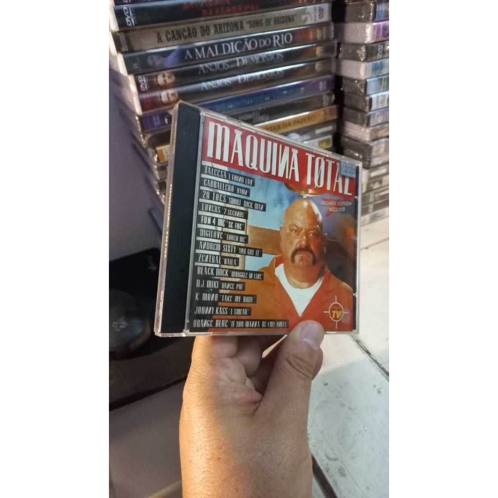 Cd Maquina total | Shopee Brasil