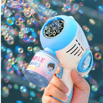 Maquina De Bolhas Bolha De Sabão Dinossauro espacial Bubble Imperio Divertido