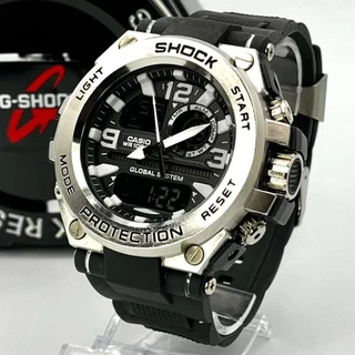 Relógio Masculino Esportivo Militar Anti-Shock Steel À Prova D