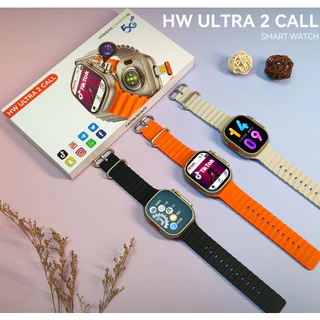 HW Ultra2 Call Smartwatch entrada de chip 4g câmera frente e verso