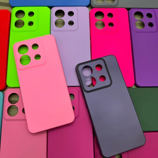Capa Capinha Silicone para Xiaomi Poco X6 Aveludada
