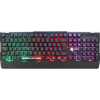 Teclado Gamer ELG Enemy - Preto