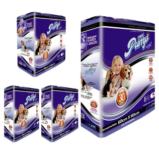 KIT COM 4 - PACOTES - TAPETE HIGIENICO SLIM 60x60 - 120 unidades - MECPET