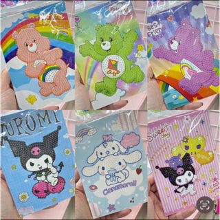Kit de Pintura de Diamante Cristais Kuroni Sanrio Hello Kitty Ursinho Carinhos para Crianças Diy Diamond Painting Children’ - Escolher