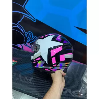 ADESIVOS HOLOGRAFICO CAPACETE LS2 FF358 Starwar