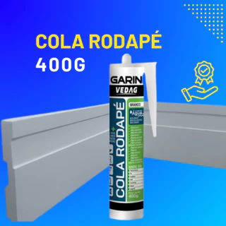 COLA RODAPÉ 400G MADEIRA/GESSO/RODA TETO/ISOPOR - GARIN