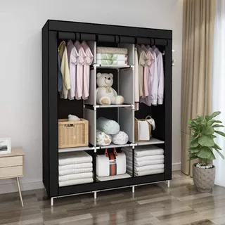 Guarda Roupa Dobrável Organizador De Roupas Armário/Closet Dobrável Roupeiro Para Guardar Roupas Grande Fácil e Prático~