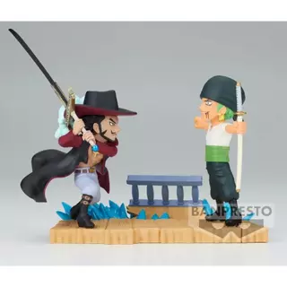 One Piece World Collectable Figure Log Stories Roronoa Zoro vs. Dracule Mihawk