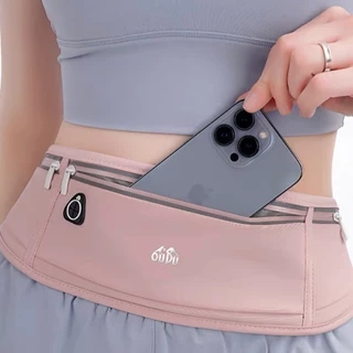 Pochete Fitness Esportiva Para Corrida Academia Bike Com Suporte De Celular E De Água Tecido Super Leve