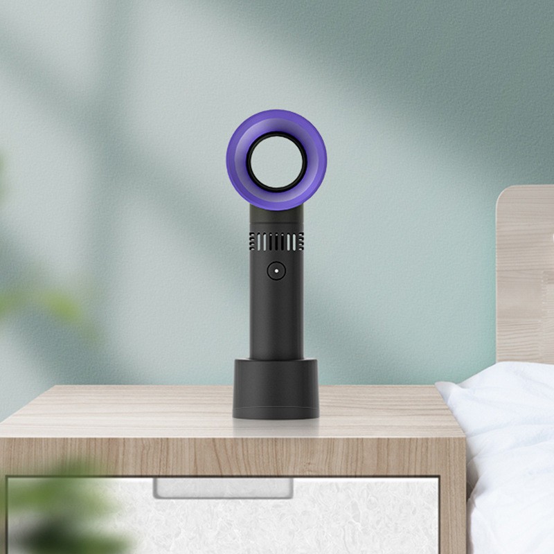 Ventilador Portátil Sem Hélice Recarregável Para Secagem de Cílios