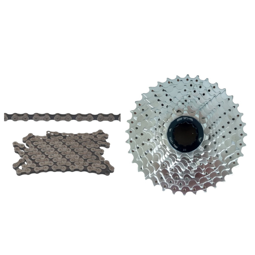 Corrente 9v Corrente 9 Velocidades cassete 9v k7 mtb 11-36 k7 9v bicicleta