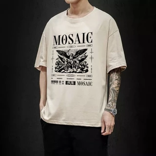 Camisa camiseta básica streetwear "mosaic"