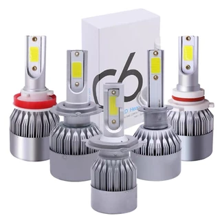 Par de Lâmpadas C6 Super Led 6000K Diversos Modelos Para Carros 24V Ming