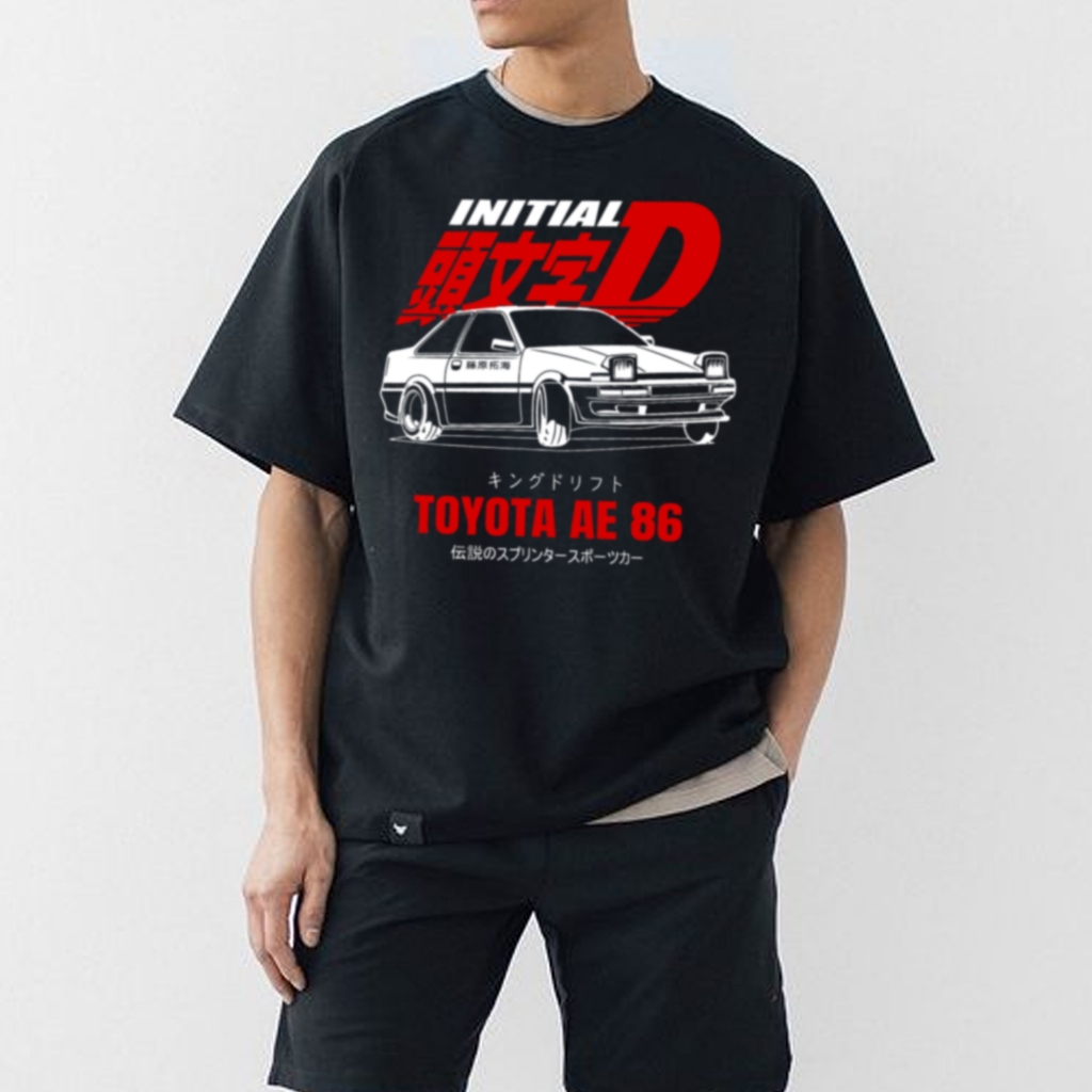 Camisa camiseta básica streetwear "toyota ae 86"
