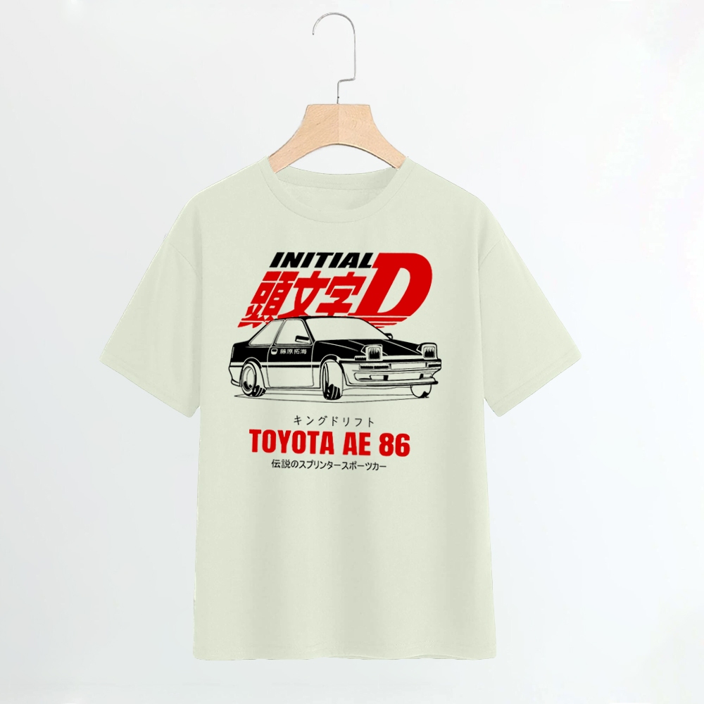 ウェア AE86 Camisa camiseta básica streetwear 