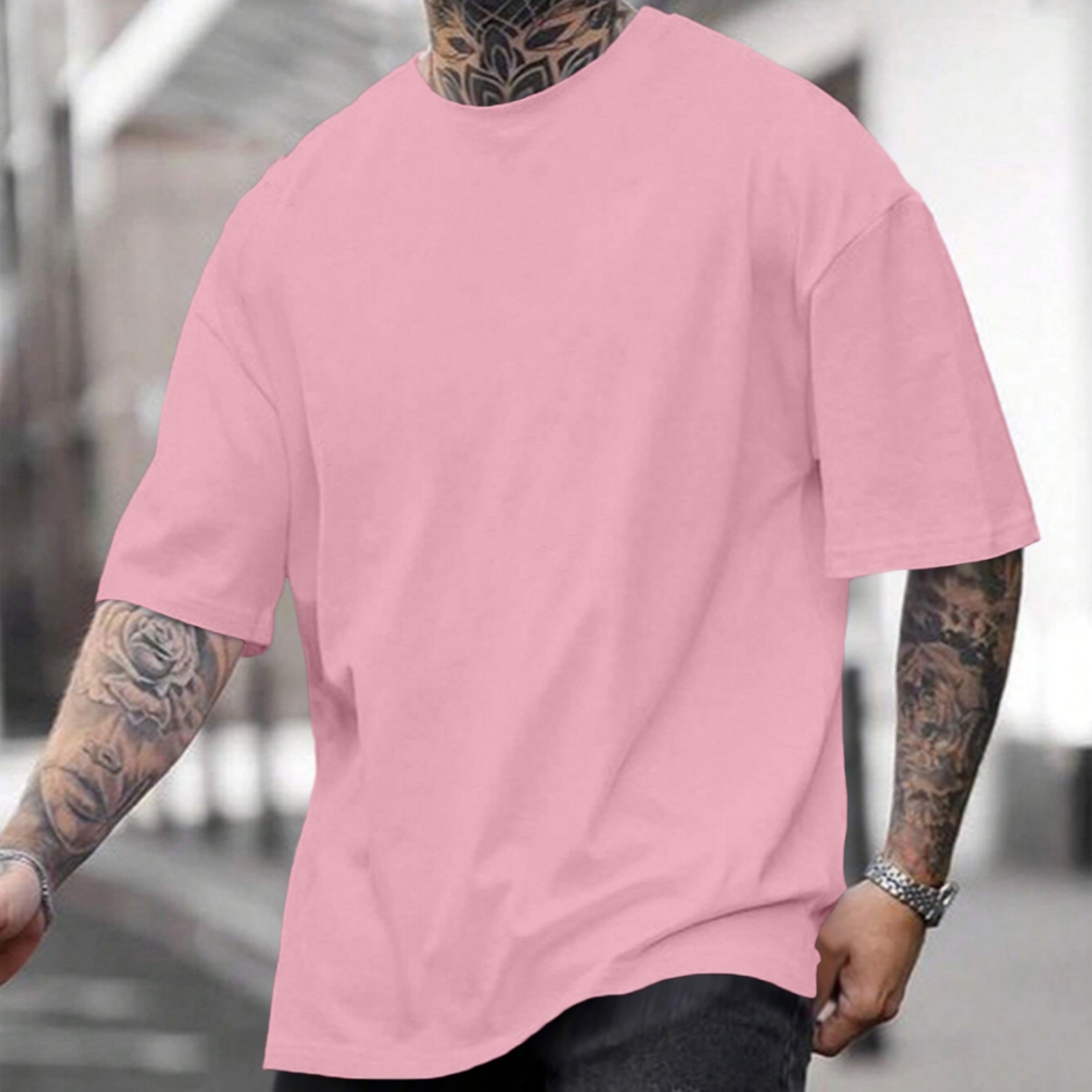 Camiseta Laranja Larga Confortável Blusa Oversized Longa Esportiva