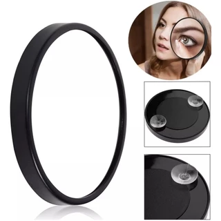 Espelho Lupa 3x Redondo 8,8Cm com Verdosa Zoom Maquiagem Lente Barbear