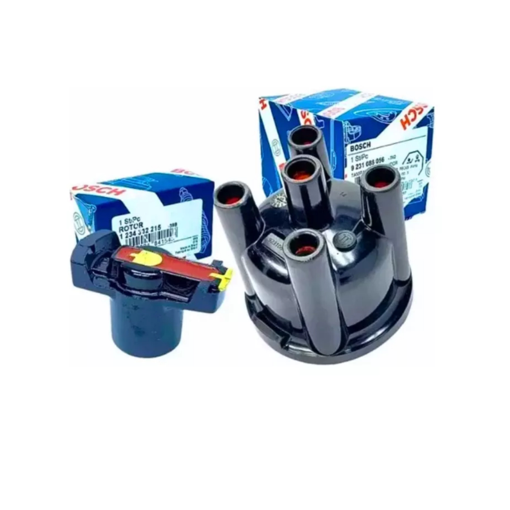Kit Tampa Distribuidor + Rotor Pampa 1.6 Cht 1983 Á 1989.