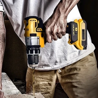 Parafusadeira Furadeira Profissional 128V Bivolt Com Maleta