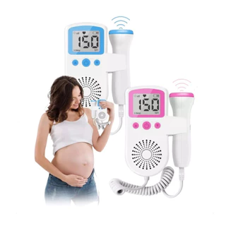 Monitor De Frequência Cardíaca Para Bebês Uso Doméstico Display De Gravidez Detector De Som Fetal Bebê