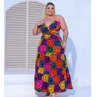 VESTIDO MODA MAIOR PLUS SIZE