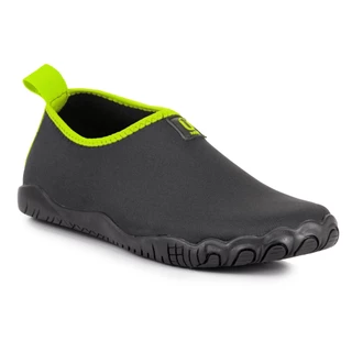 Sapatilha Aquática Neoprene Secagem Rápida Preto com Lima