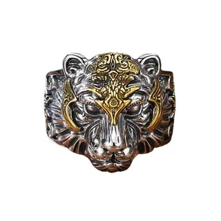 Anel Ajustável em Prata 925 Legítima Original Tigre XC-075