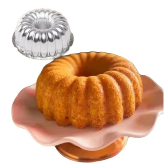 FORMA DE BOLO DECORADA GOMADA BOLOS GELATINAS E TORTA SUIÇA EM ALUMÍNIO DE QUALIDADE