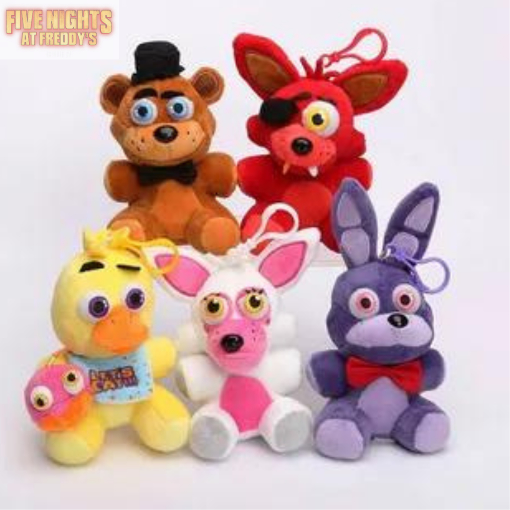 Pelúcias FNAF Five Night At Freddy's Brinquedo Infantil Animatronics ...