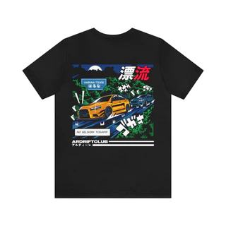 Camiseta T-shirt Algodão Unissex WRX Car Japan Japanese Drift