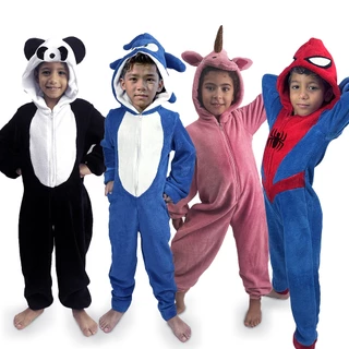 Pijama Infantil Kigurumi Meninos Personagens Fantasia