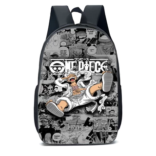 Mochila Escolar Infantil Juvenil ace personagem one piece promoção