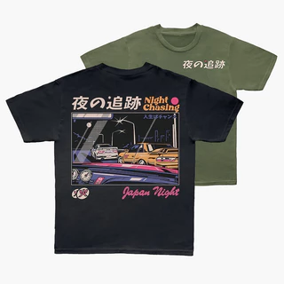 Camiseta T-shirt Algodão Unissex 90s JDM Car Racing