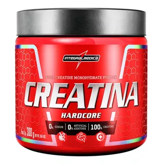 Creatina Hardcore Pura 300g - Integralmedica