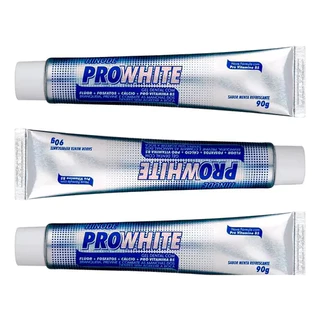 Kit Gel Dental Pro White 90g Hinode 3 Unidades