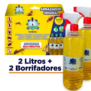 Mata Formiga Arrazador Original 2 Litros e 2 Bico Spray