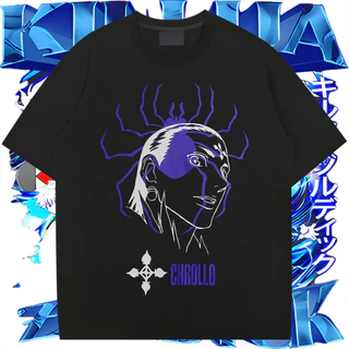 Camiseta T-shirt Algodão Unissex Hunter x Hunter Chrollo
