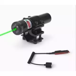 Laser Mira Carabina Verde ou Vermelho Potente Com Bateria 3