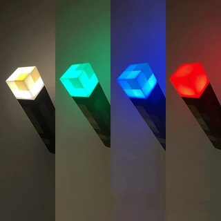 Luminária Minicraft tocha - RGB