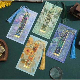 Marca Página de Metal Artistas Van Gogh - Monet