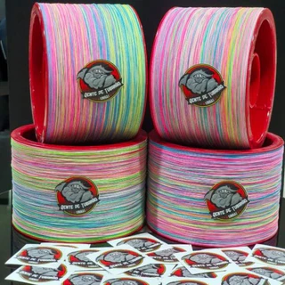 Linha de Pipa 3000 jardas Fio 10 Dente Tubarão Arcoiris Vera Cruz (M)