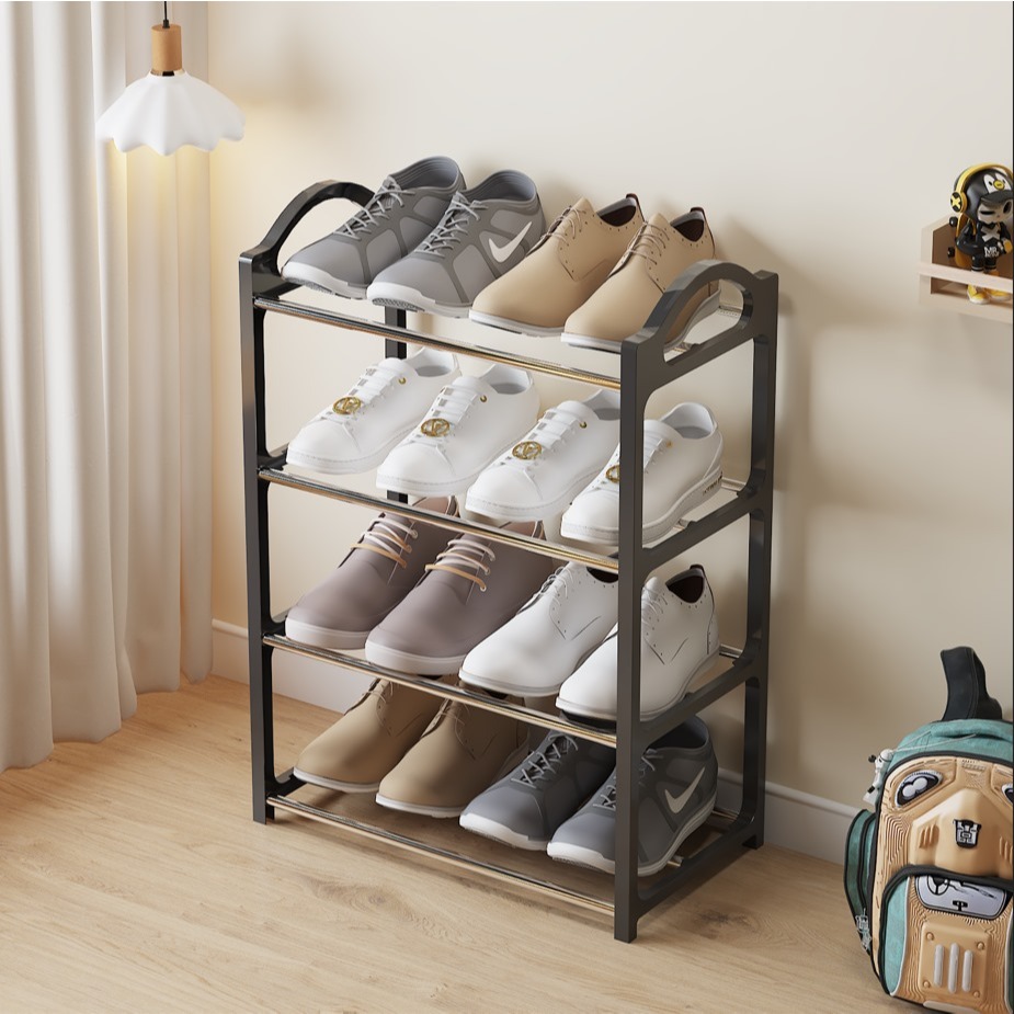 Rack de Sapatos de 4 Andares - Modelo Atualizado com Montagem Fácil e ...
