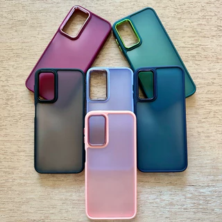 Capa Space Acrilica Fosca Detalhe Metalizado Para Motorola Edge 40/Edge 40 Neo Protetor Da Celular
