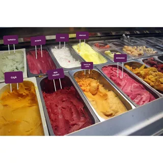 Placa Para Sabor Gelato Sorvete e Açaí Kit 20 Und Plaquinha Inox 304